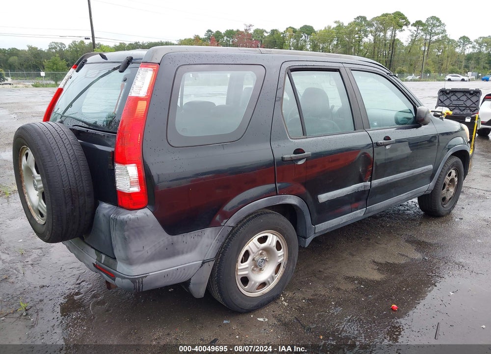 2006 HONDA CR-V LX VIN: SHSRD68576U400526