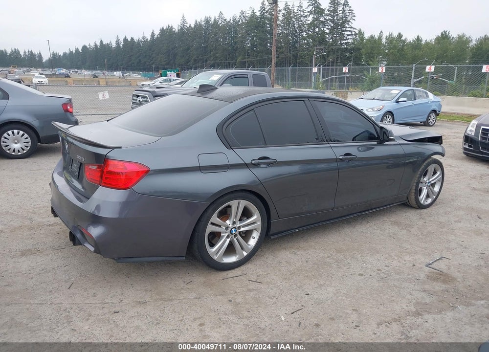 2014 BMW 335I VIN: WBA3A9C55EF478969
