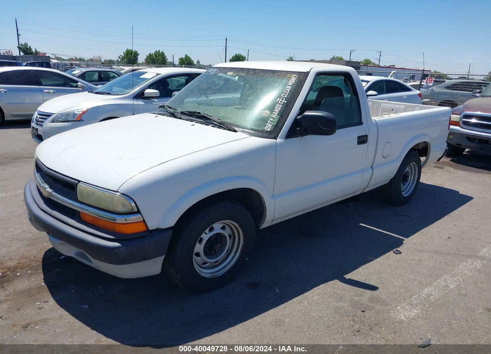 2003 CHEVROLET S-10 VIN: 1GCCS14X938151154