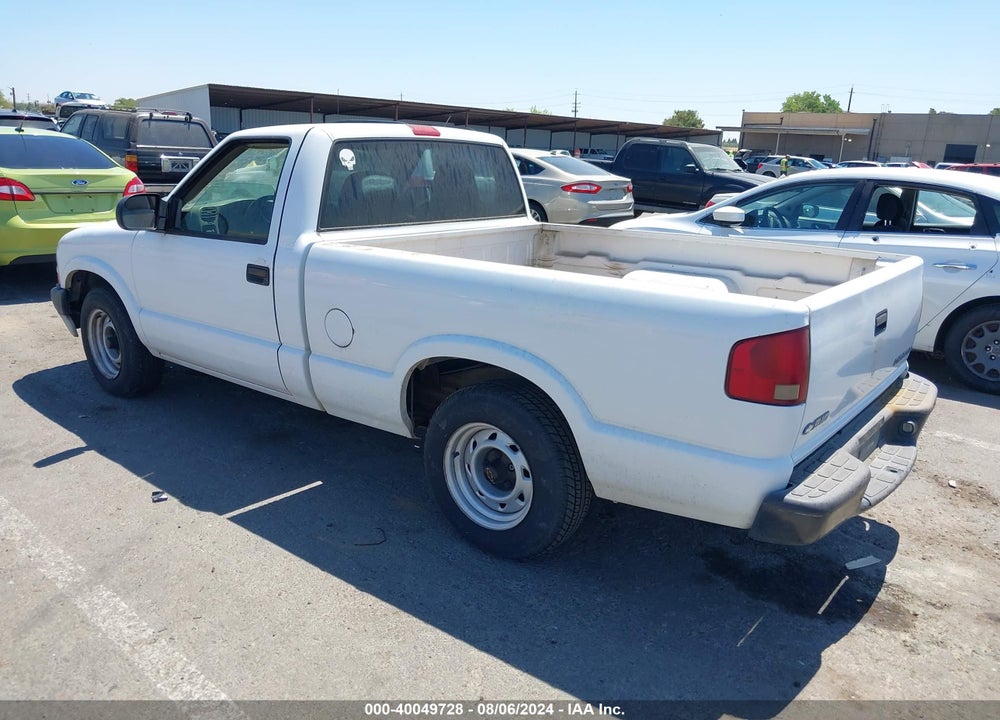 2003 CHEVROLET S-10 VIN: 1GCCS14X938151154