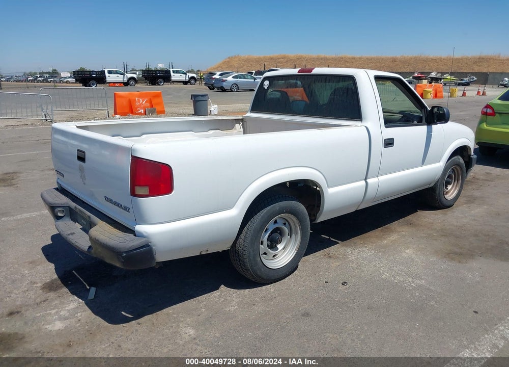 2003 CHEVROLET S-10 VIN: 1GCCS14X938151154