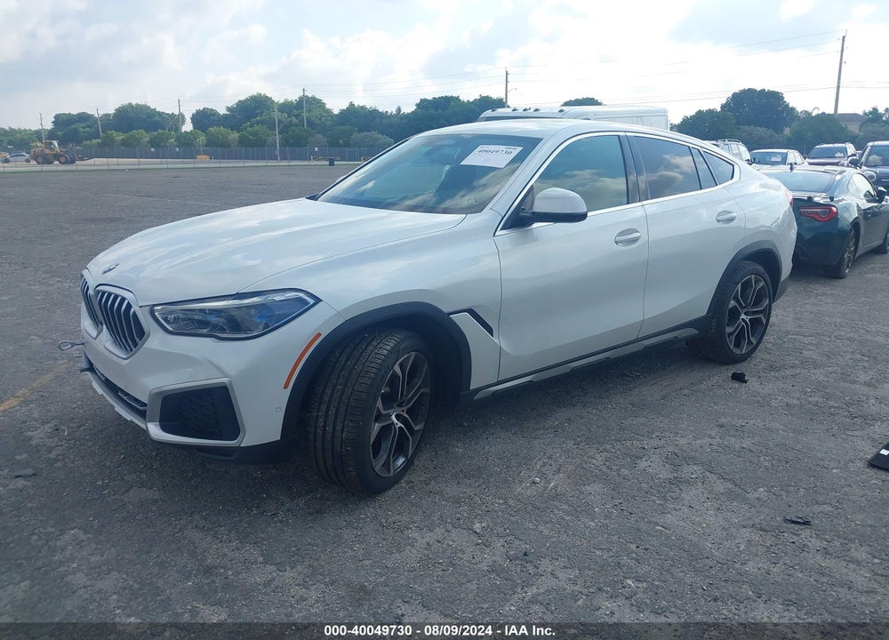 2022 BMW X6 XDRIVE40I VIN: 5UXCY6C09N9K88963