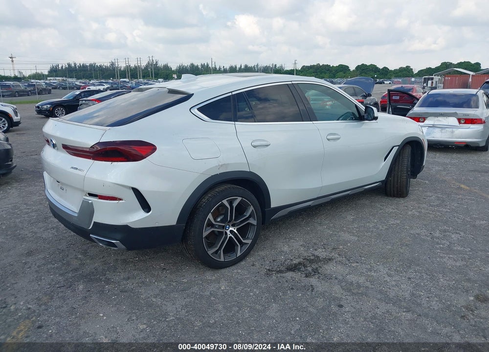 2022 BMW X6 XDRIVE40I VIN: 5UXCY6C09N9K88963