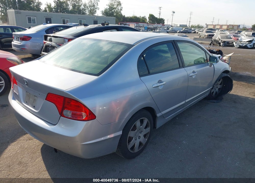 2008 HONDA CIVIC SDN LX VIN: 2HGFA16558H348871