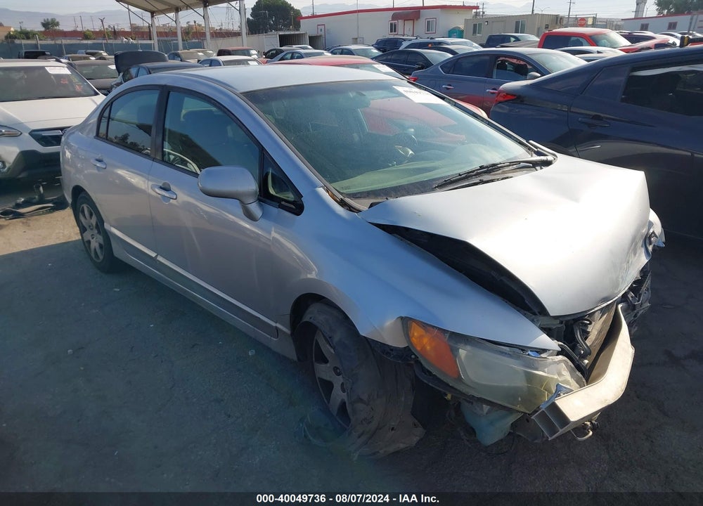 2008 HONDA CIVIC SDN LX VIN: 2HGFA16558H348871