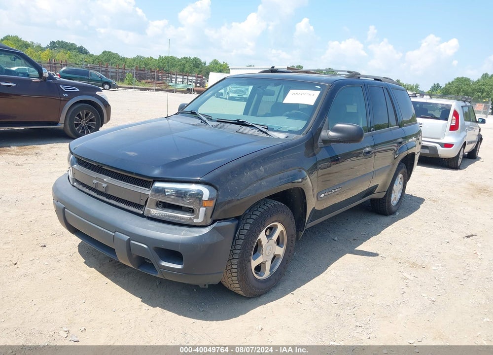2004 CHEVROLET TRAILBLAZER LS VIN: 1GNDS13S242439653