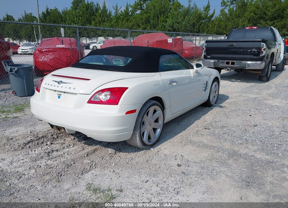 2005 CHRYSLER CROSSFIRE LIMITED VIN: 1C3AN65L35X047103