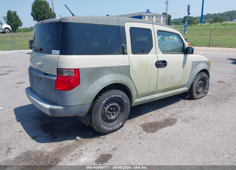 2005 HONDA ELEMENT LX VIN: 5J6YH27395L010307