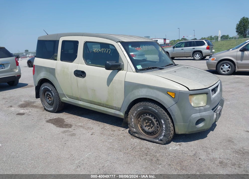 2005 HONDA ELEMENT LX VIN: 5J6YH27395L010307