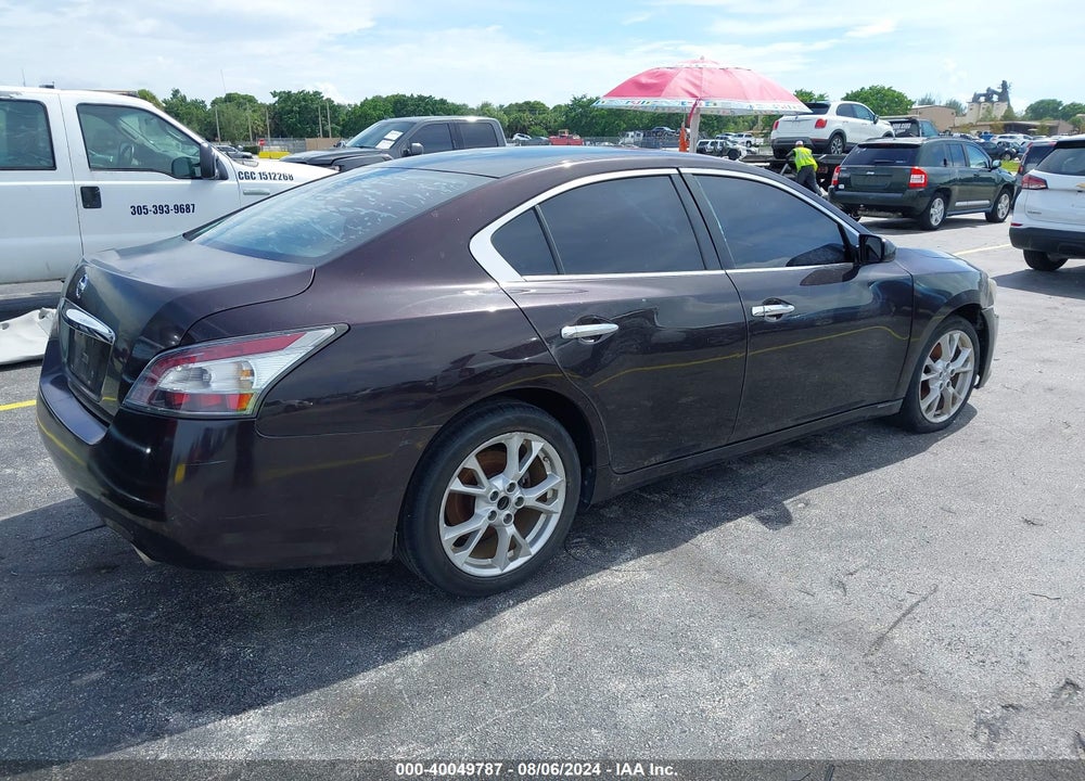 2013 NISSAN MAXIMA 3.5 S VIN: 1N4AA5AP4DC845437