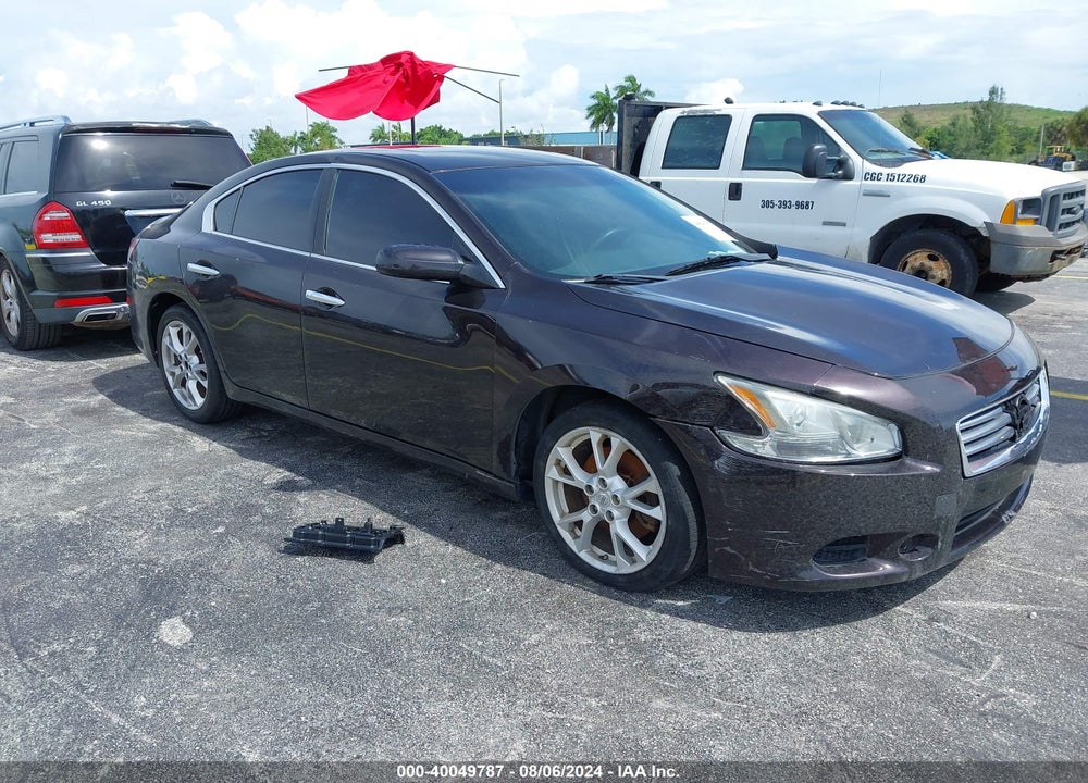2013 NISSAN MAXIMA 3.5 S VIN: 1N4AA5AP4DC845437