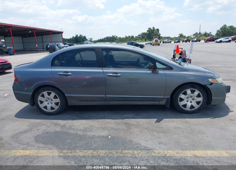 2009 HONDA CIVIC LX VIN: 1HGFA16559L029863