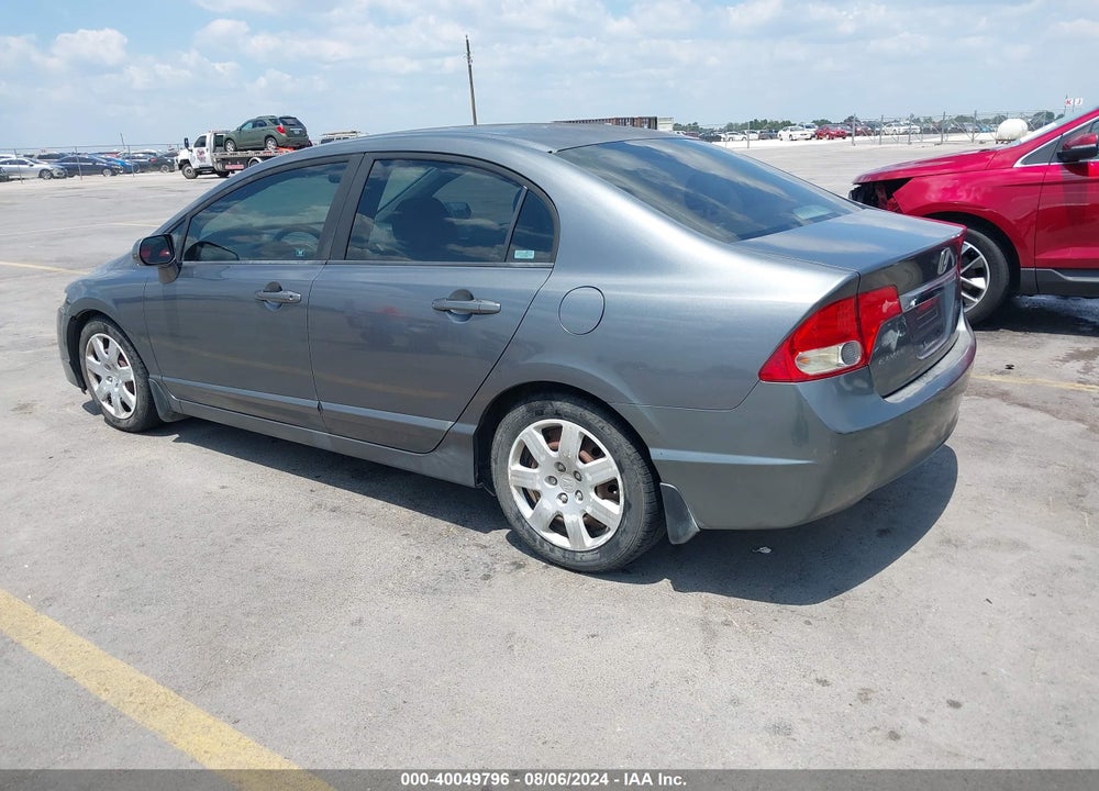 2009 HONDA CIVIC LX VIN: 1HGFA16559L029863