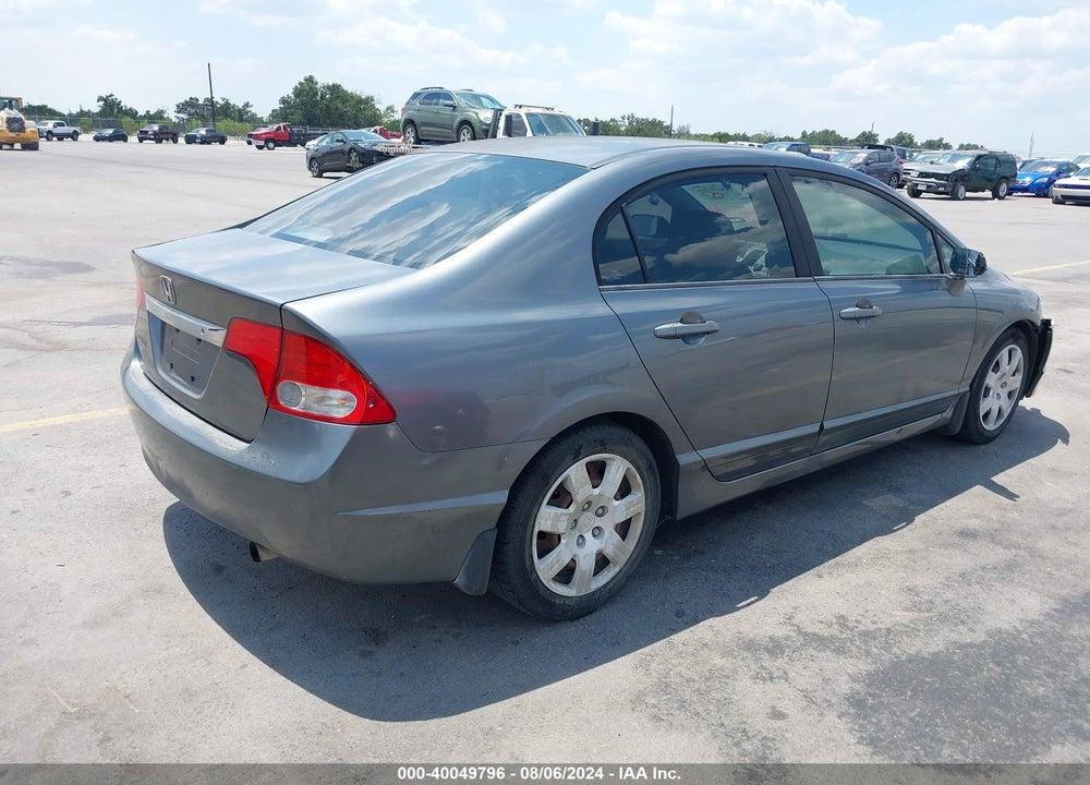 2009 HONDA CIVIC LX VIN: 1HGFA16559L029863