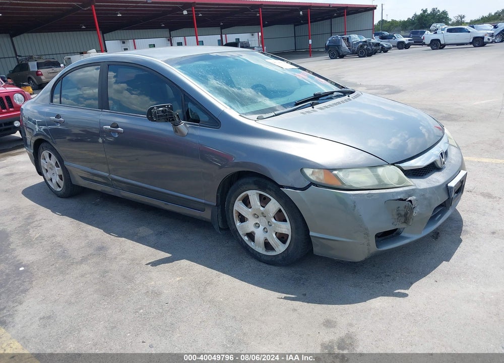 2009 HONDA CIVIC LX VIN: 1HGFA16559L029863