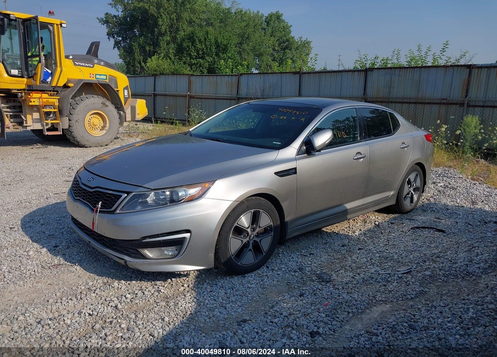 2012 KIA OPTIMA HYBRID EX VIN: KNAGM4AD4C5009137