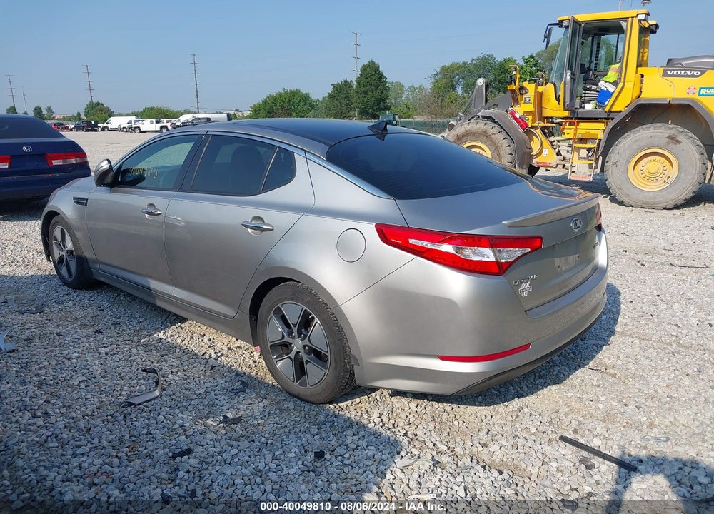 2012 KIA OPTIMA HYBRID EX VIN: KNAGM4AD4C5009137