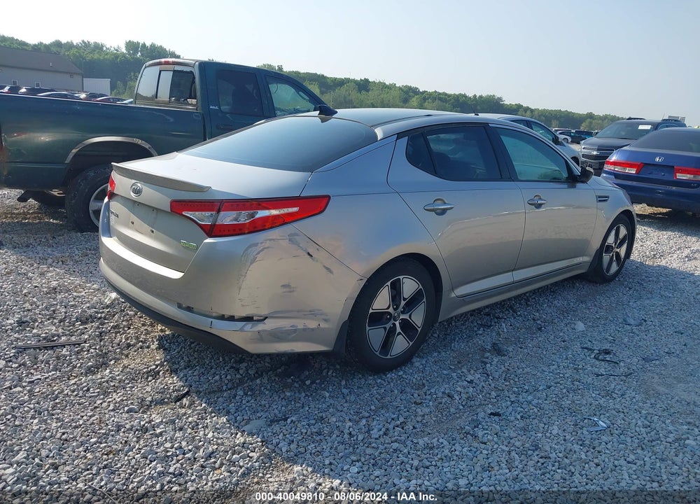 2012 KIA OPTIMA HYBRID EX VIN: KNAGM4AD4C5009137