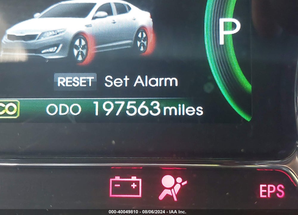 2012 KIA OPTIMA HYBRID EX VIN: KNAGM4AD4C5009137