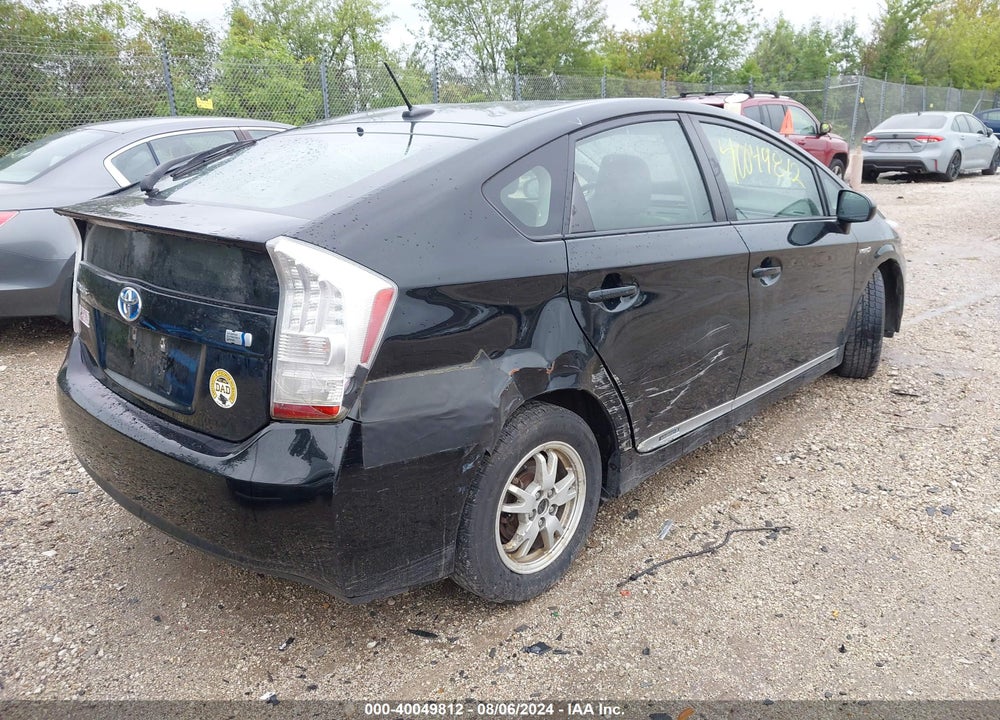 2011 TOYOTA PRIUS TWO VIN: JTDKN3DU6B5360436