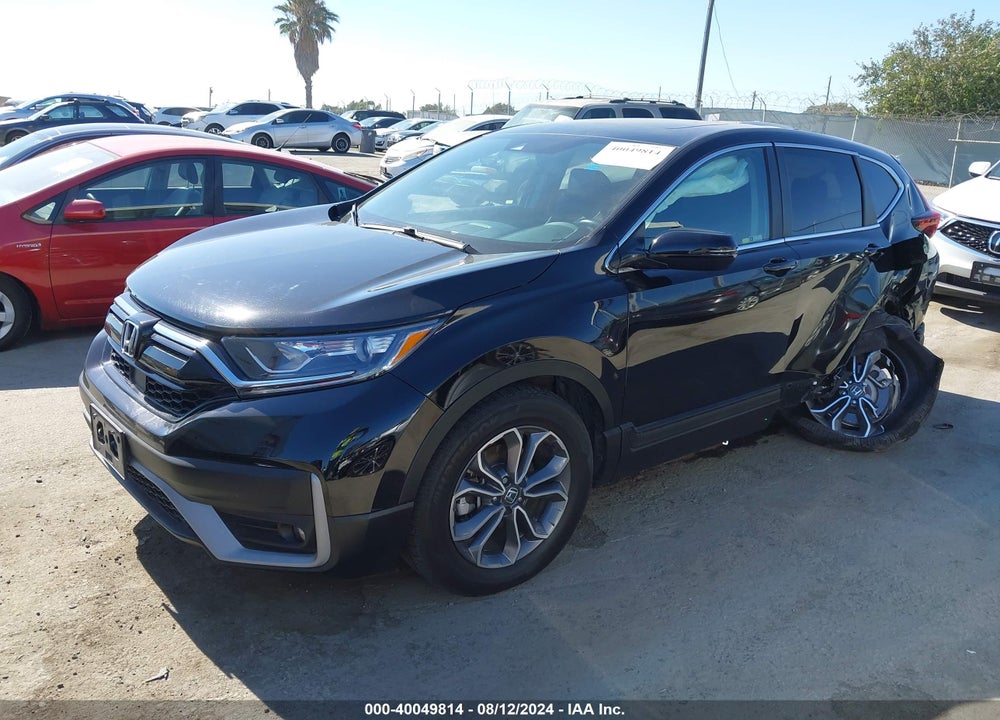 2022 HONDA CR-V VIN: 5J6RW1H80NA002008