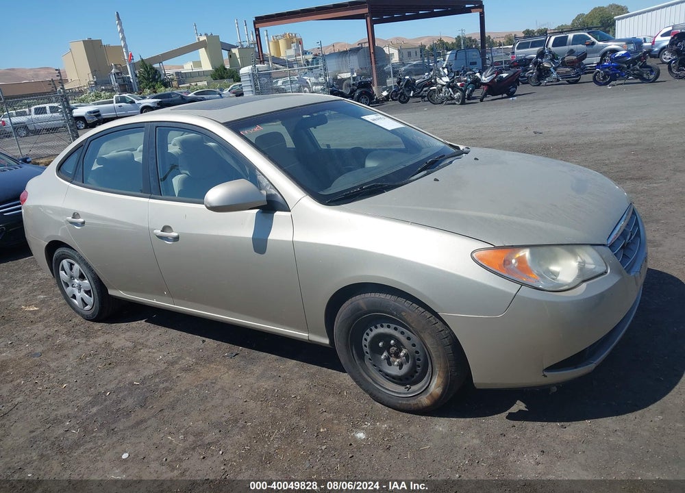 2008 HYUNDAI ELANTRA GLS/SE VIN: KMHDU46D68U456107