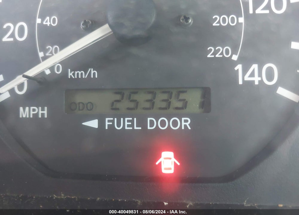 2001 TOYOTA CAMRY XLE V6 VIN: 4T1BF28K51U126174
