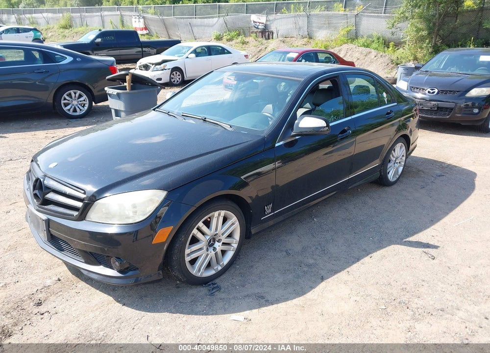 2008 MERCEDES-BENZ C 300 LUXURY 4MATIC/SPORT 4MATIC VIN: WDDGF81X38F067598