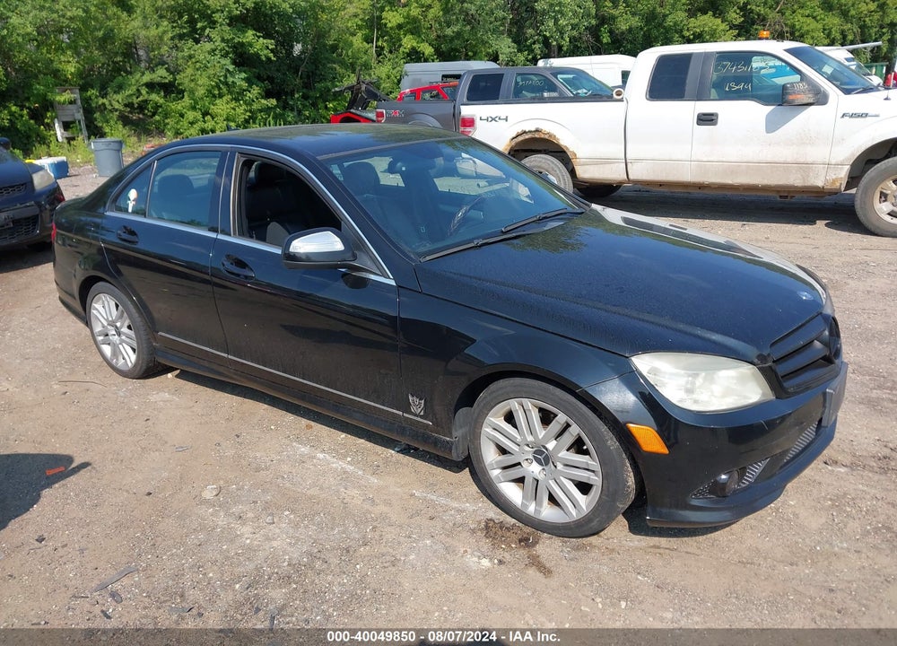 2008 MERCEDES-BENZ C 300 LUXURY 4MATIC/SPORT 4MATIC VIN: WDDGF81X38F067598