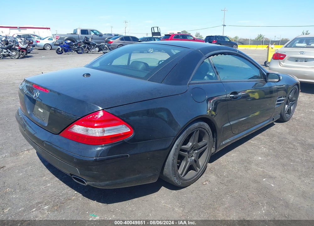 2007 MERCEDES-BENZ SL 550 VIN: WDBSK71F97F122909