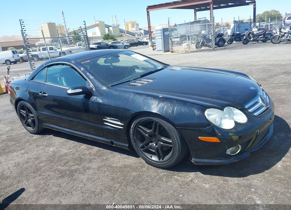 2007 MERCEDES-BENZ SL 550 VIN: WDBSK71F97F122909