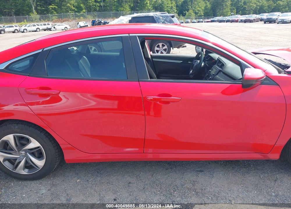 2019 HONDA CIVIC LX VIN: 2HGFC2F67KH544780