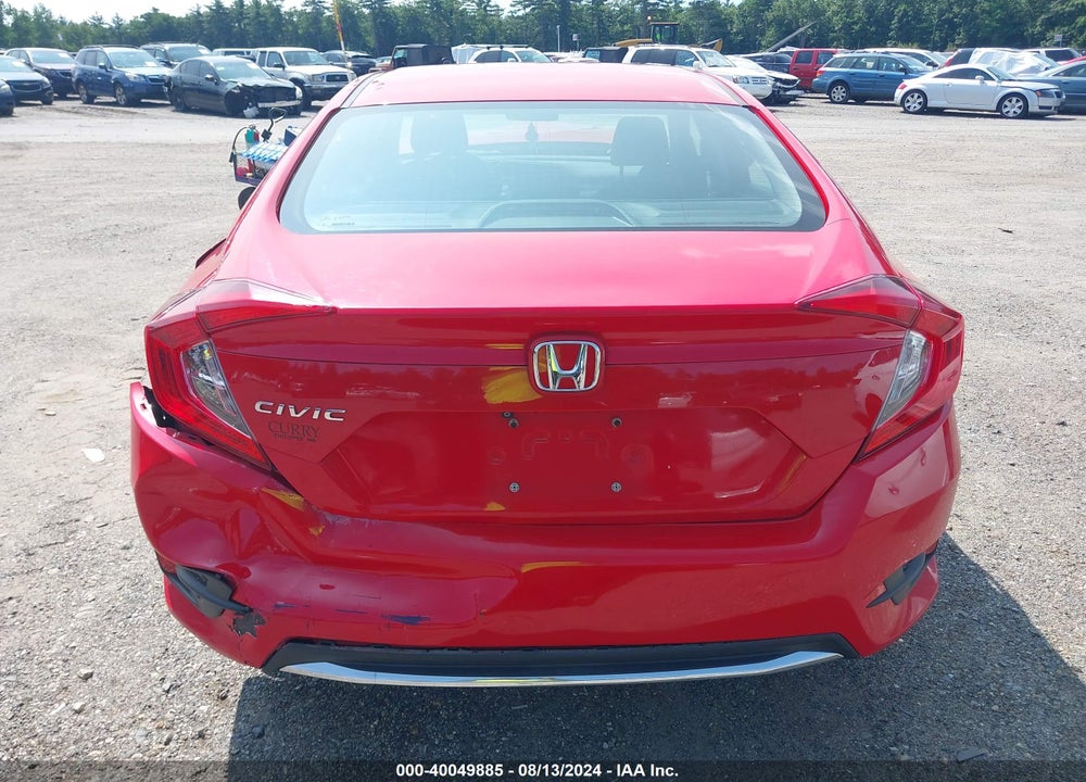 2019 HONDA CIVIC LX VIN: 2HGFC2F67KH544780
