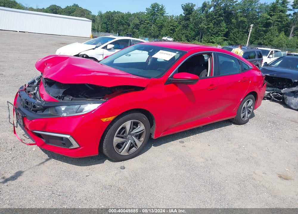 2019 HONDA CIVIC LX VIN: 2HGFC2F67KH544780