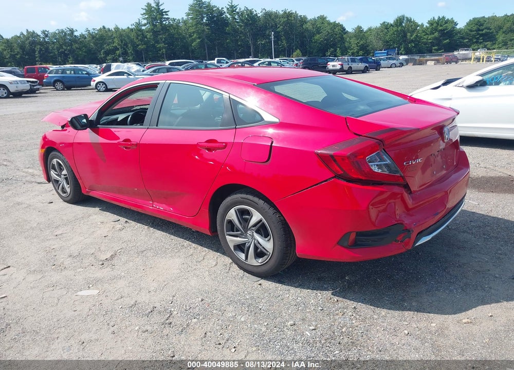 2019 HONDA CIVIC LX VIN: 2HGFC2F67KH544780