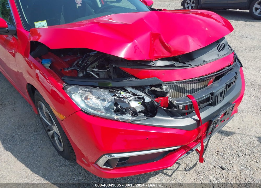 2019 HONDA CIVIC LX VIN: 2HGFC2F67KH544780