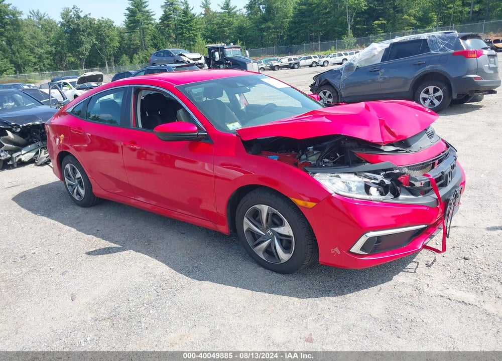 2019 HONDA CIVIC LX VIN: 2HGFC2F67KH544780