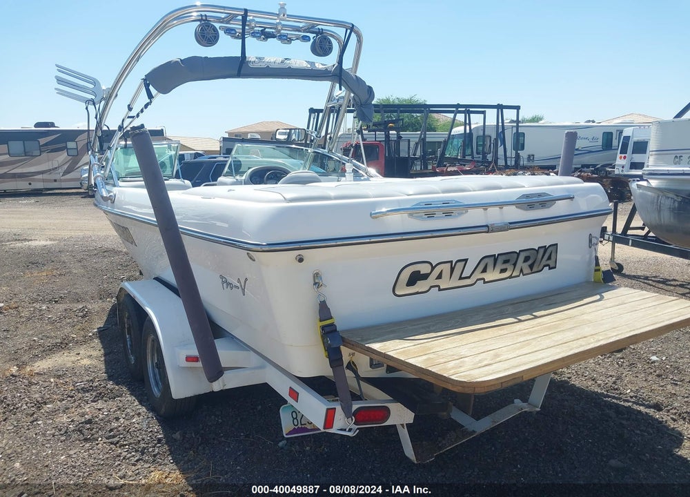 2005 AMERICAN TRAILER MANUFACT BOAT VIN: 4KUBS21275C118207