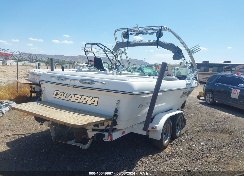 2005 AMERICAN TRAILER MANUFACT BOAT VIN: 4KUBS21275C118207