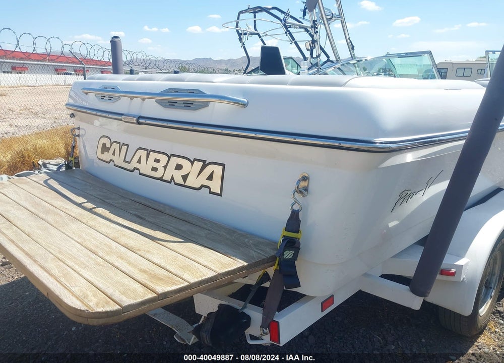 2005 AMERICAN TRAILER MANUFACT BOAT VIN: 4KUBS21275C118207