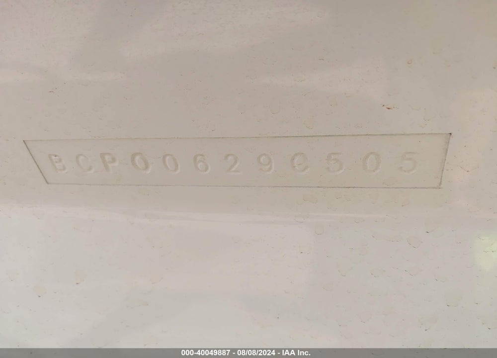 2005 AMERICAN TRAILER MANUFACT BOAT VIN: 4KUBS21275C118207