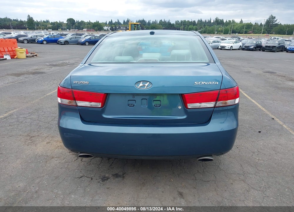 2008 HYUNDAI SONATA GLS V6 VIN: 5NPET46F18H346041
