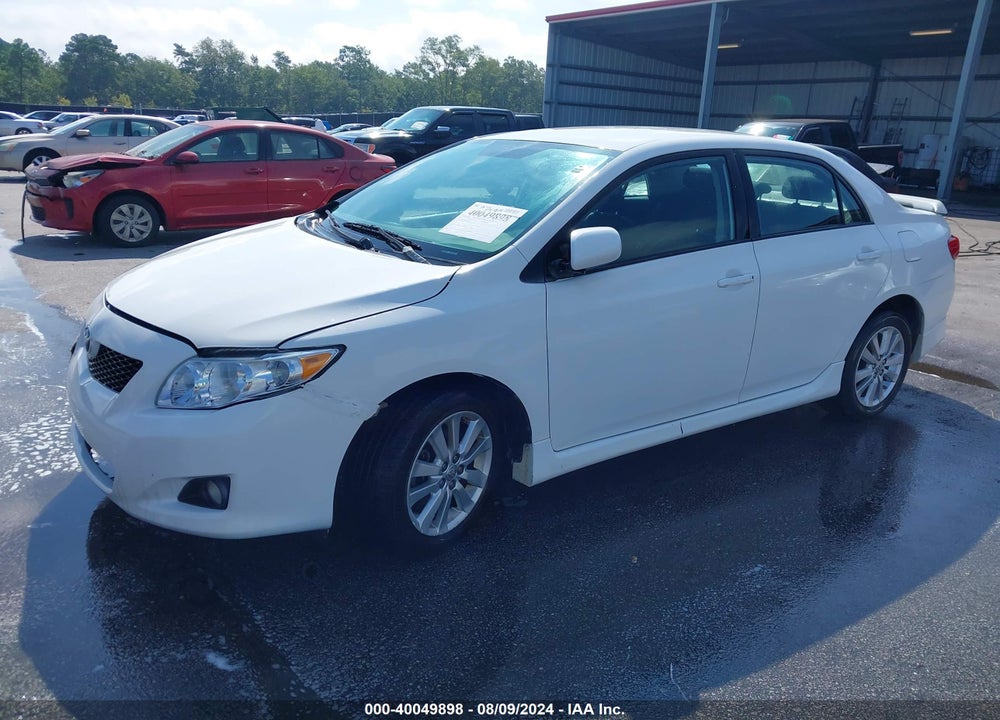 2010 TOYOTA COROLLA S VIN: 2T1BU4EE0AC434807