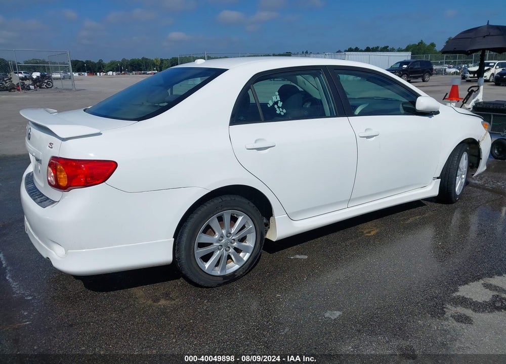 2010 TOYOTA COROLLA S VIN: 2T1BU4EE0AC434807