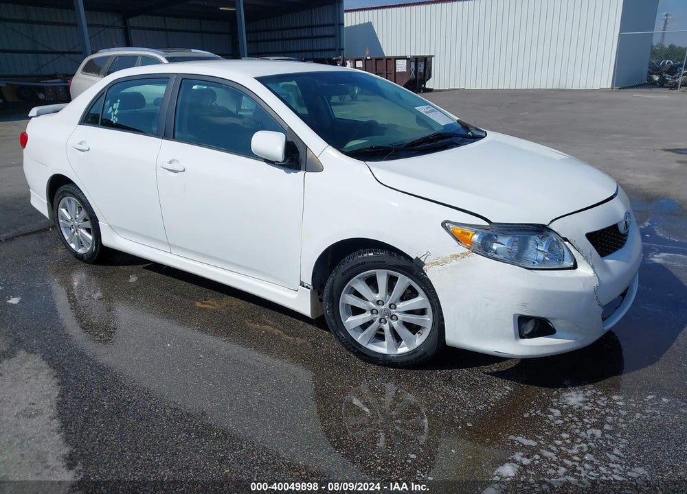 2010 TOYOTA COROLLA S VIN: 2T1BU4EE0AC434807
