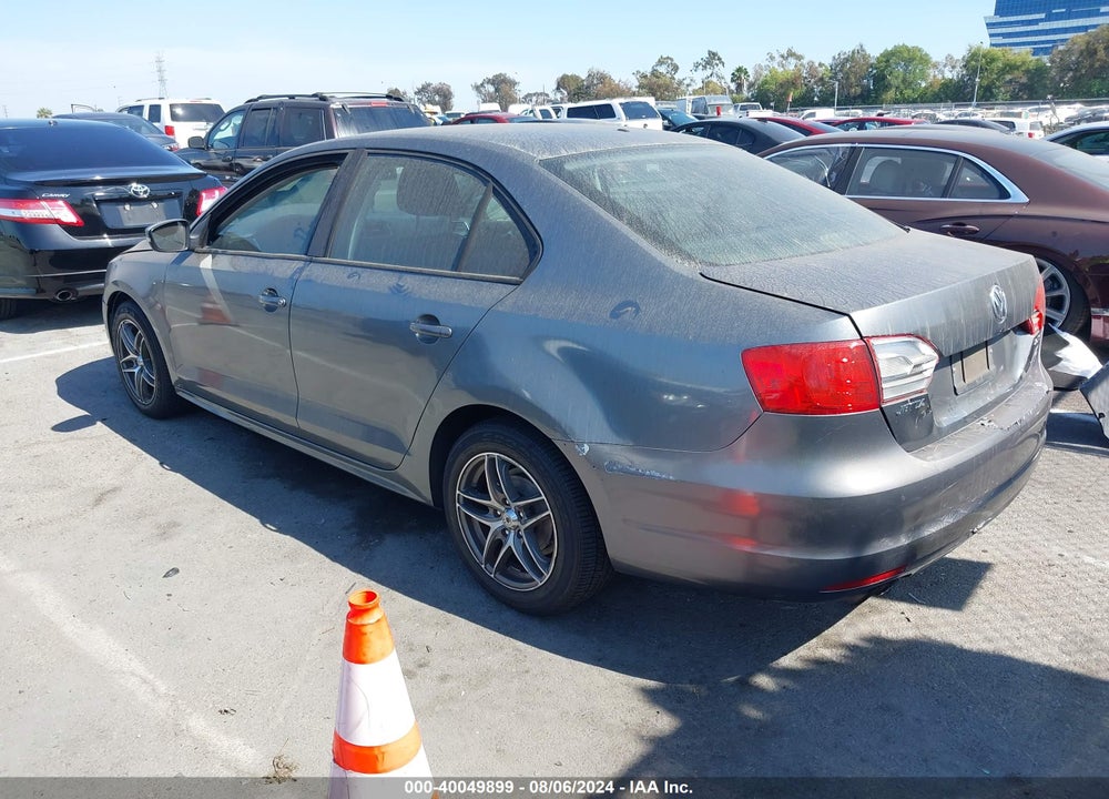 2011 VOLKSWAGEN JETTA 2.5L SE VIN: 3VWDZ7AJ4BM326761