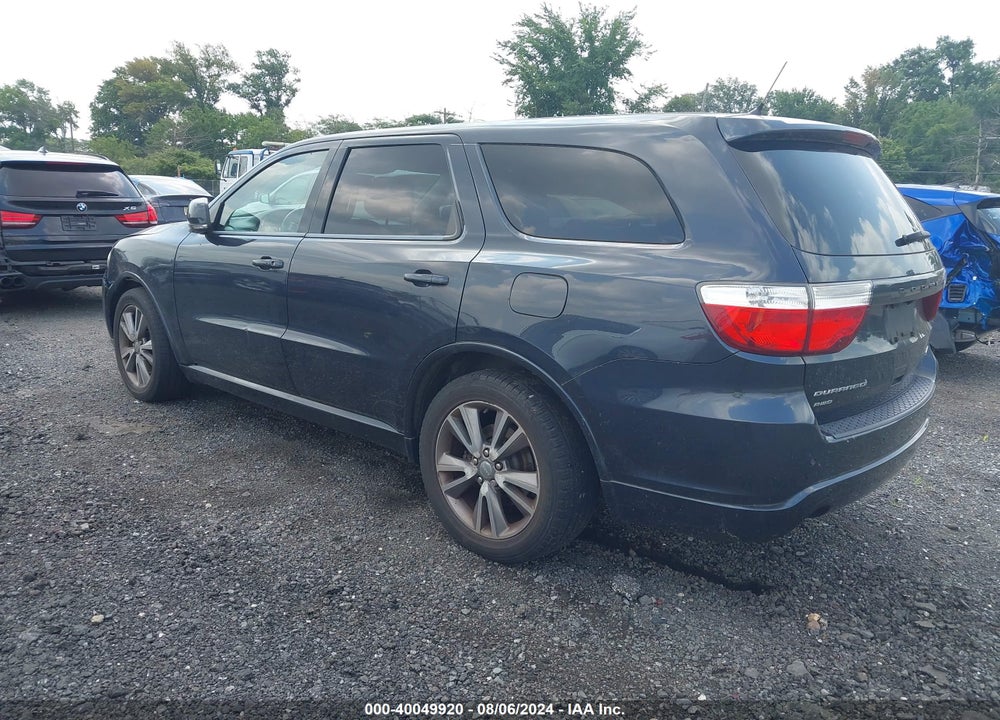 2013 DODGE DURANGO R/T VIN: 1C4SDJCT2DC675037