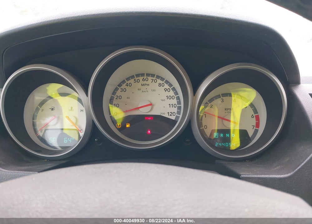 2008 DODGE GRAND CARAVAN SXT VIN: 2D8HN54PX8R139080