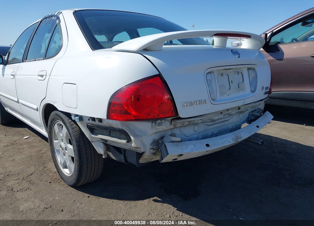 2005 NISSAN SENTRA 1.8S VIN: 3N1CB51D05L547871
