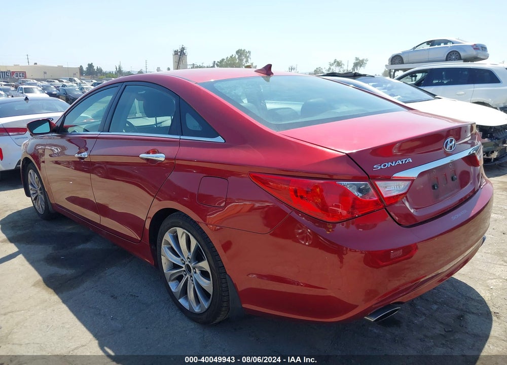 2011 HYUNDAI SONATA SE VIN: 5NPEC4AC5BH180515